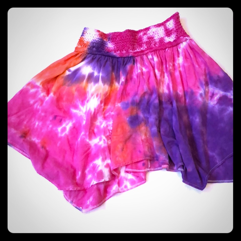 🔆☮️Charming Charlie☮️🔆Hand Tie-dyed Skirt